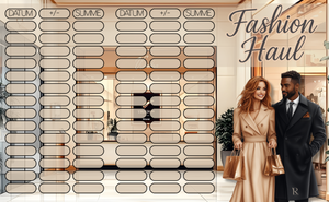 Fashion Haul - 3er Klappkarte - selbstgedruckt