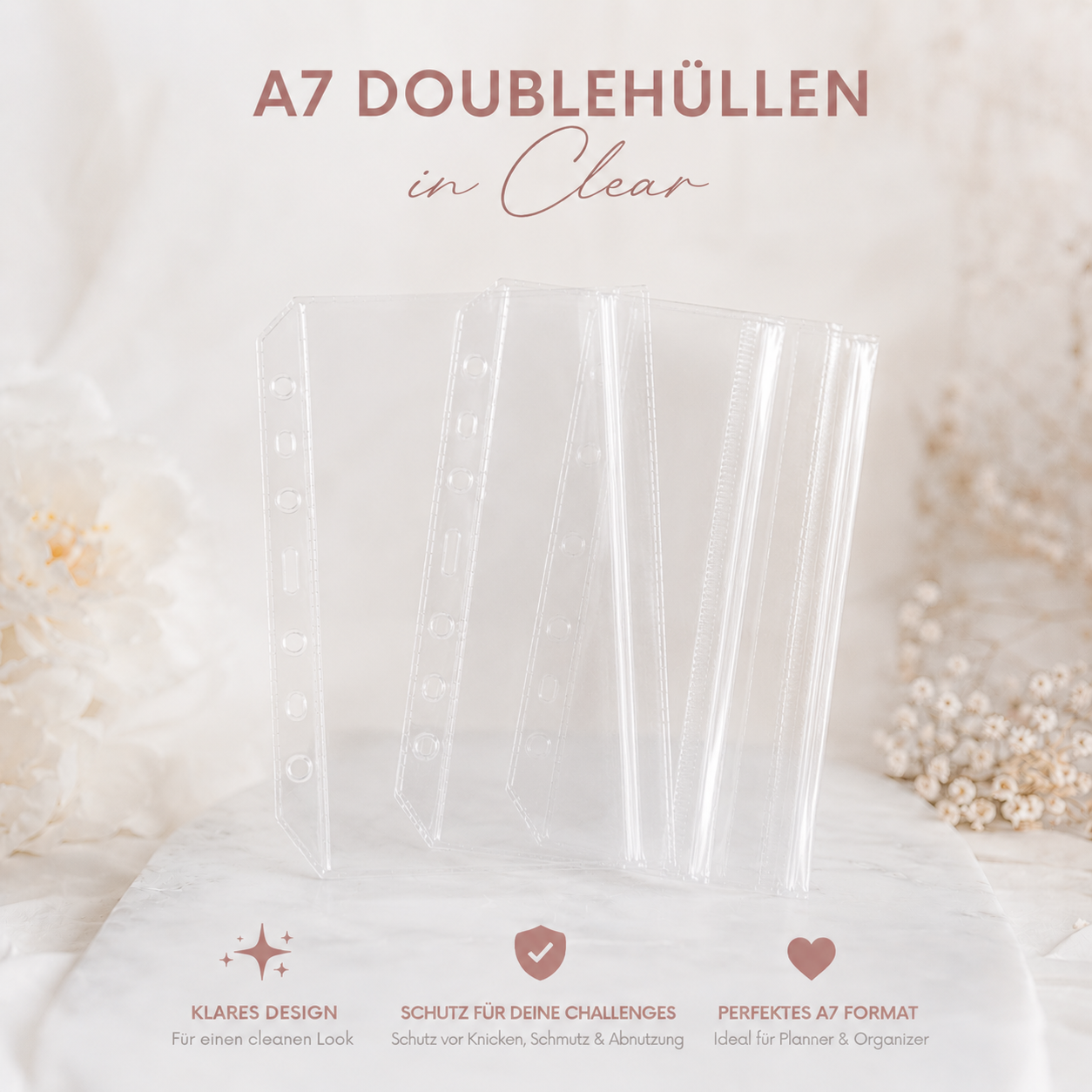 Double Hülle clear A7