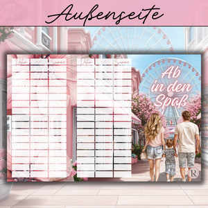 Ab in den Spaß - 3er Klappkarte