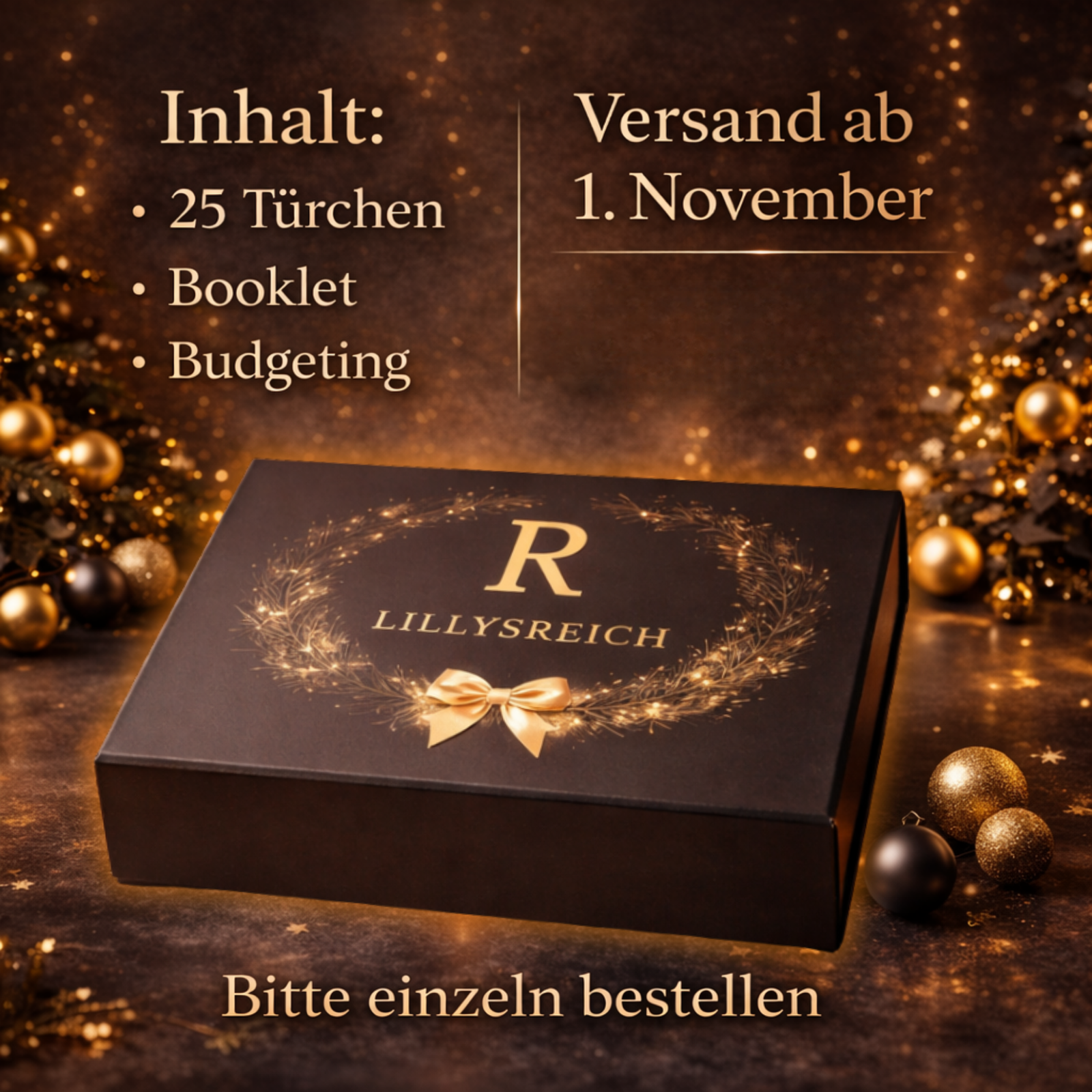 Adventskalender 2026 - Early Bird