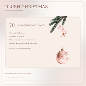 Blush Christmas collection information