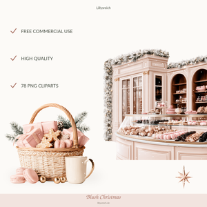 Blush Christmas – quality and commercial usage