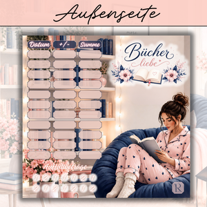 Bücherliebe - 2er Klappkarte