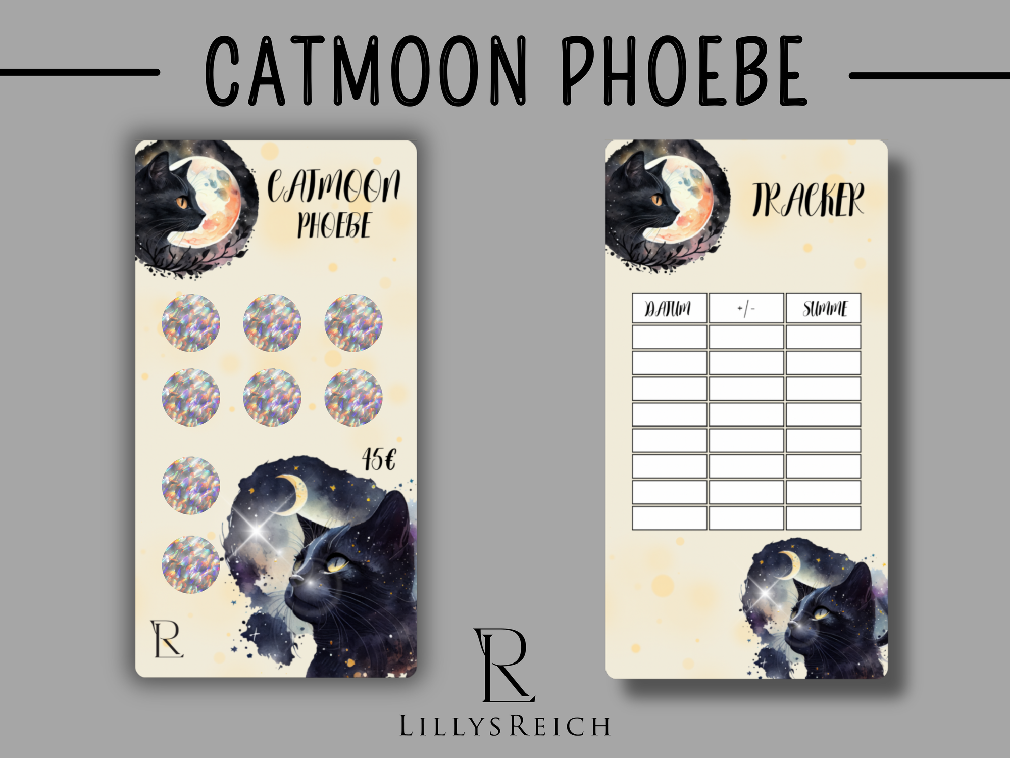 Catmoon Phoebe - Einzellchallenge - Rubbelchallenge