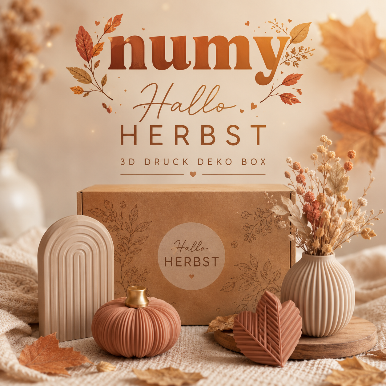 Hallo Herbst – 3D Druck Deko Box