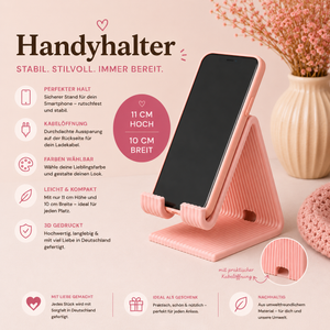 Handyhalter aus dem 3D-Druck – stilvoll, praktisch &amp; individuell