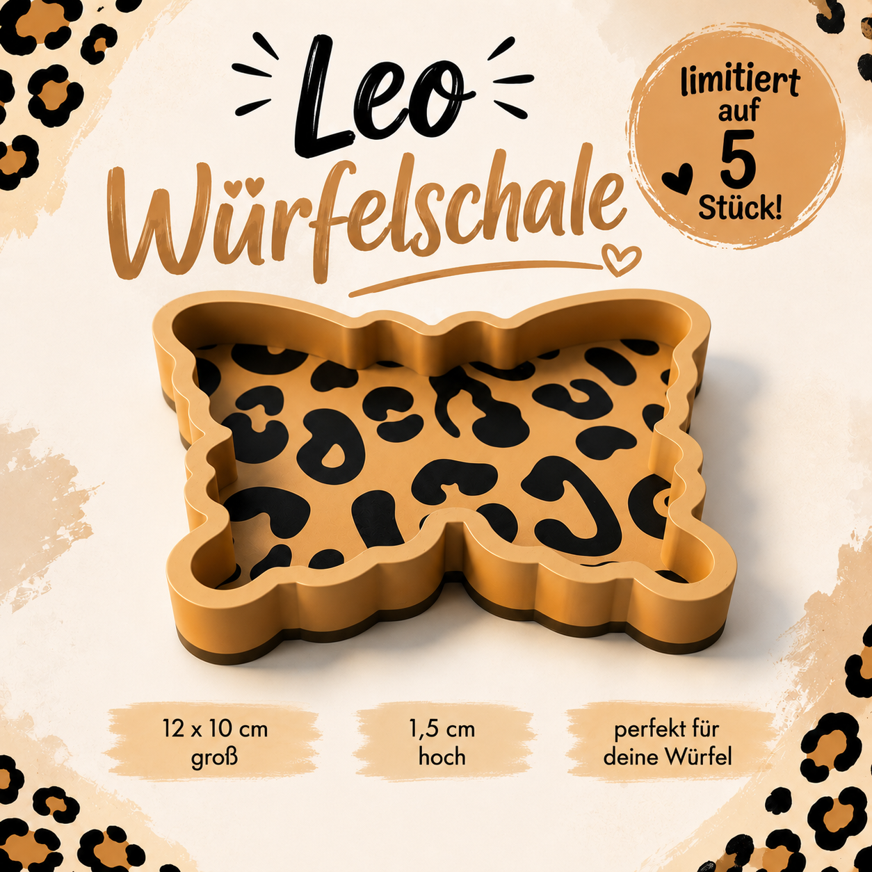 Leo Würfelschale