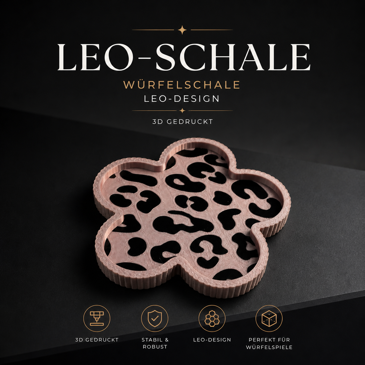 LEO SCHALE – WÜRFELSCHALE IM LEO DESIGN