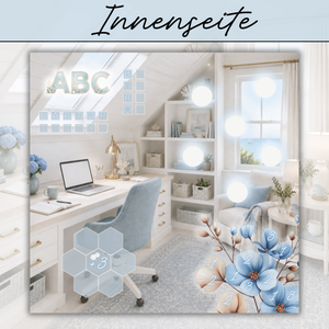 Coastel Büro - 2er Klappkarte