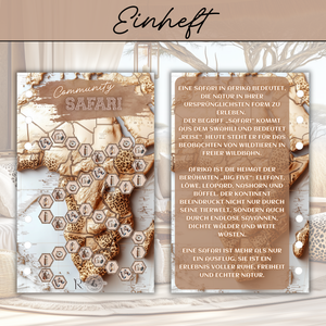 Community Safari - Einheft + 3er Klappkarte