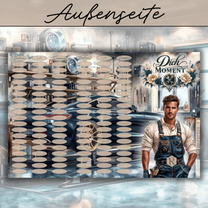 Drehmoment - 3er Klappkarte