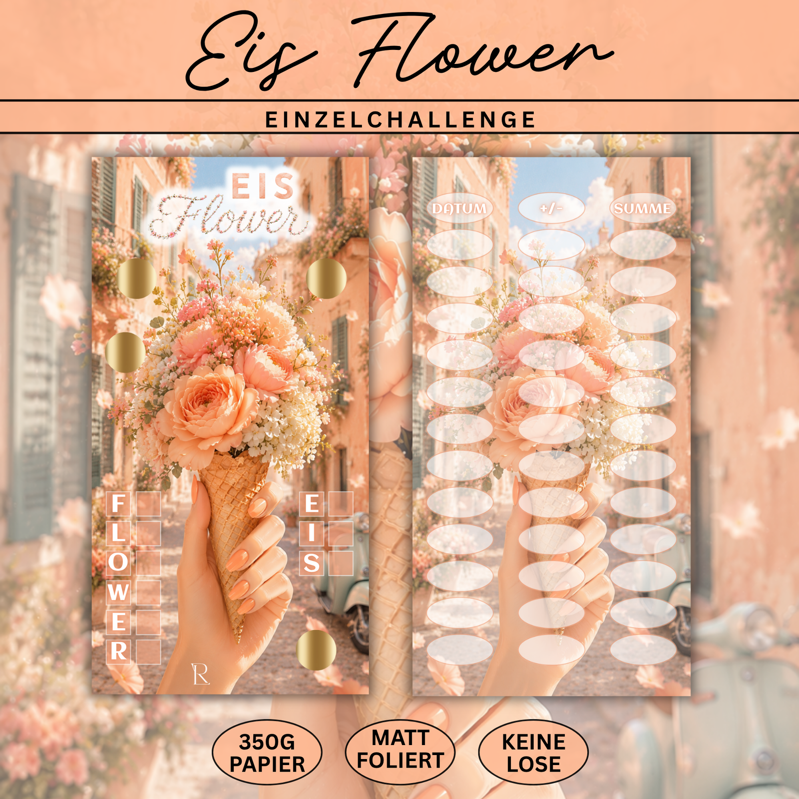Eis Flower - Einzelchallenge