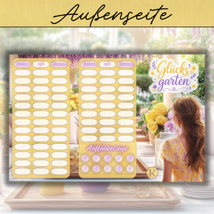 Glücksgarten - 3er Klappkarte