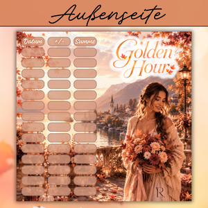 Golden Hour - 2er Klappkarte