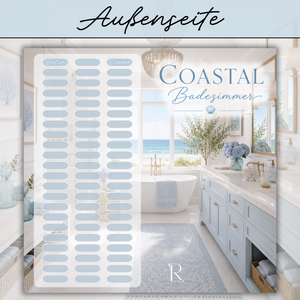 Coastel Badezimmer - 2er Klappkarte