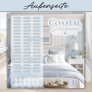 Coastel Schlafzimmer - 2er Klappkarte