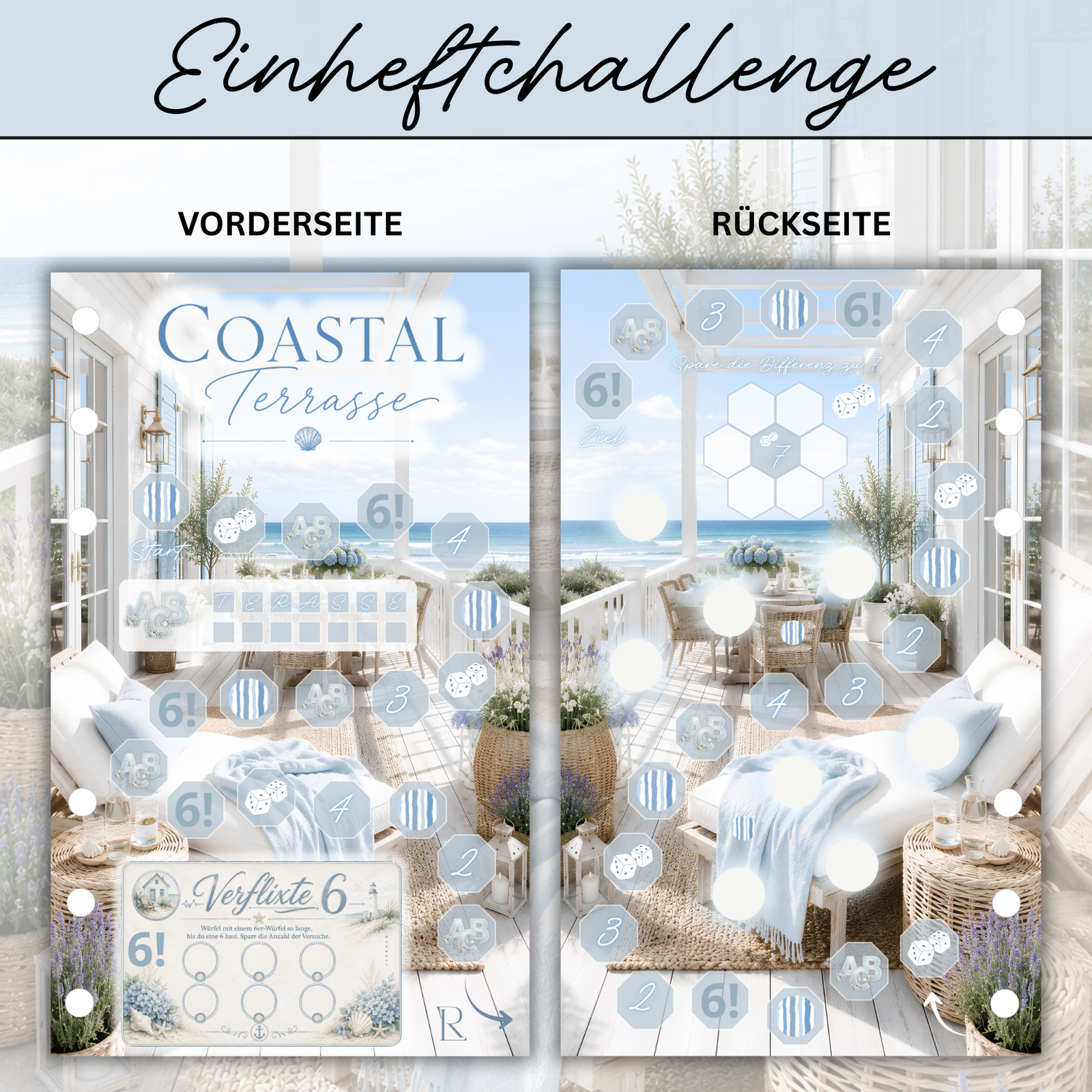 Coastel Terrasse - Einheftchallenge