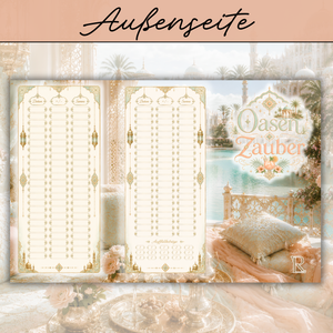 Oasenzauber - 3er Klappkarte