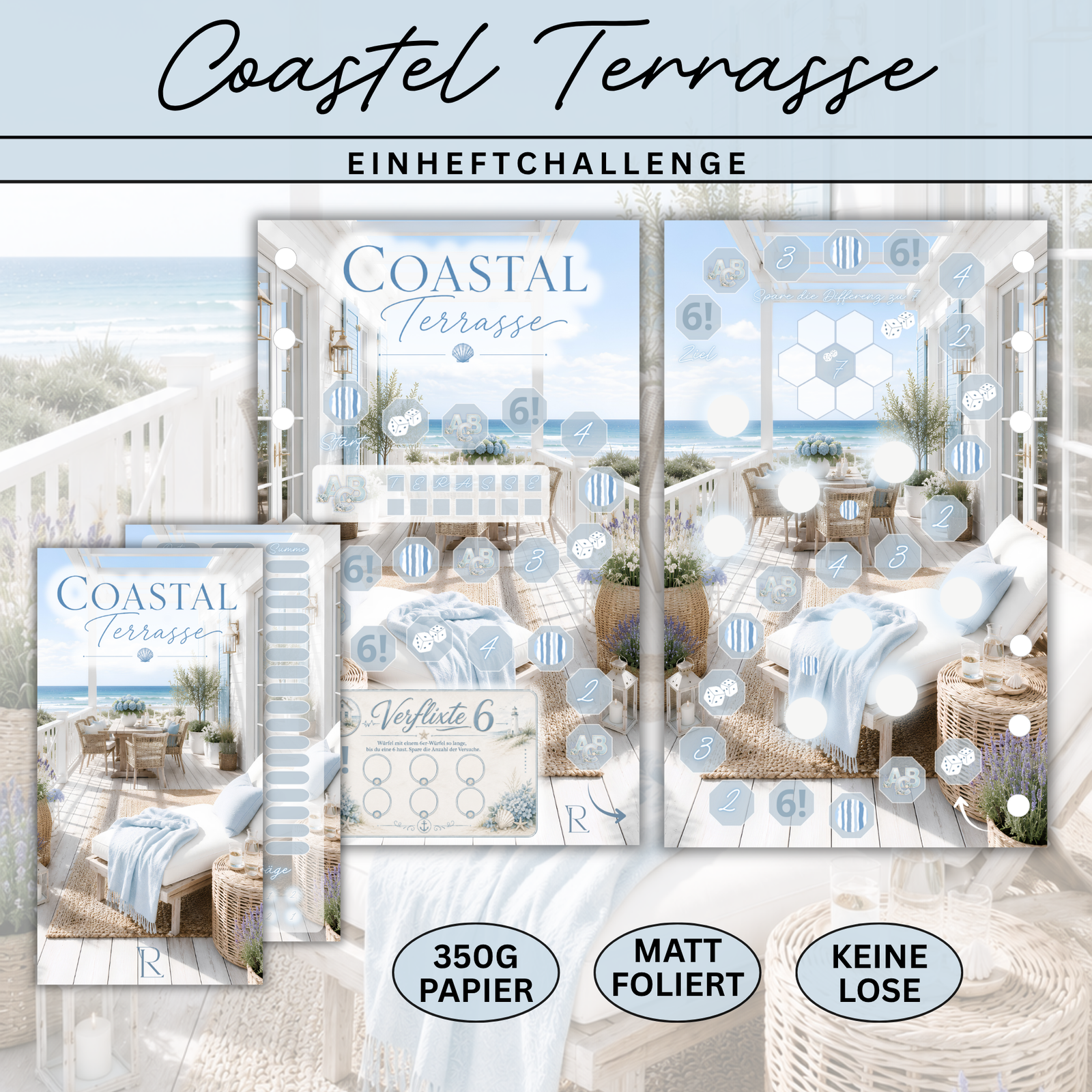 Coastel Terrasse - Einheftchallenge