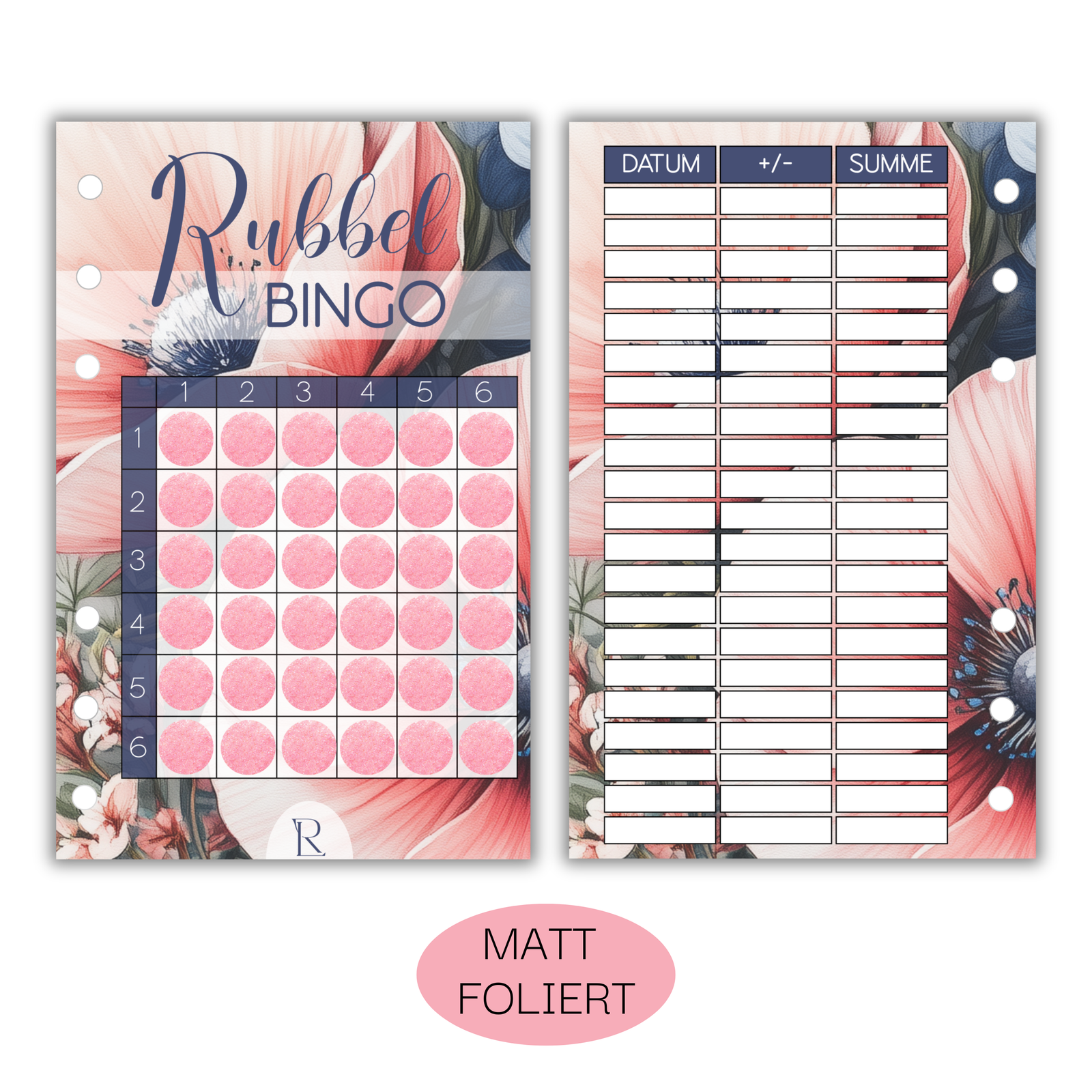 Rubbelbingo - Einheftchallenge