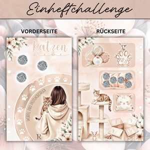 Katzenliebe Einheftchallenge