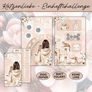 Katzenliebe Einheftchallenge