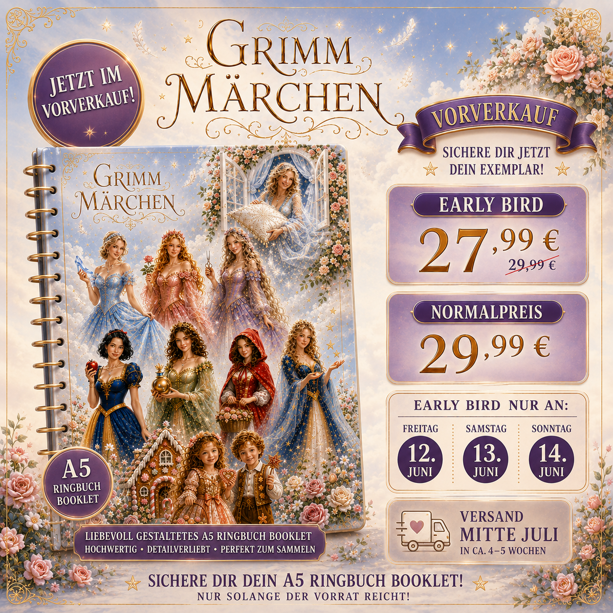 Grimm Märchen - Booklet (BITTE EINZELN BESTELLEN)