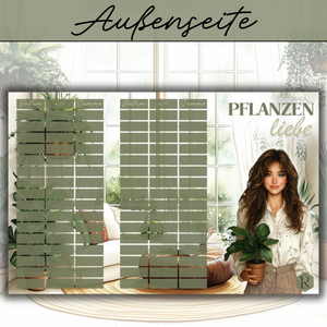 Pflanzenliebe - 3er Klappkarte