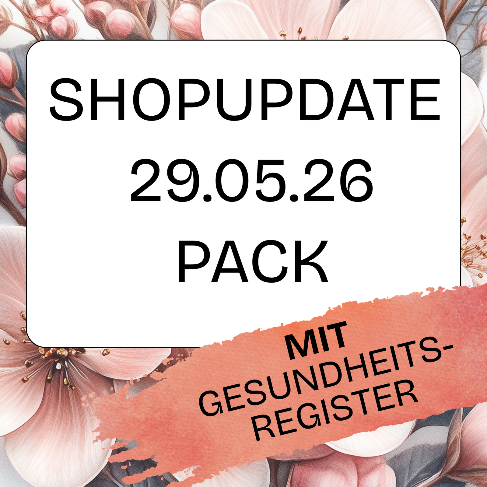 Shopupdate Bundle mit Register vom 29.05.26