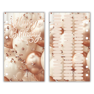 Happy Birthday Bundle - 3er Klappkarte - Trennblatt - Einheftchallenge