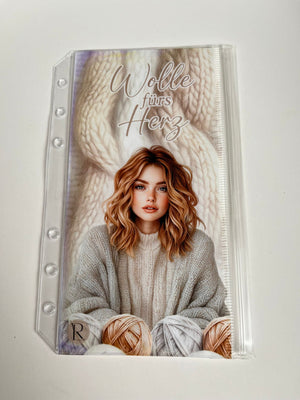 Wolle Bundle - Einheftchallenge - Zippertasche - Tracker