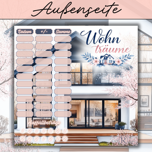 Wohnträume - 2er Klappkarte