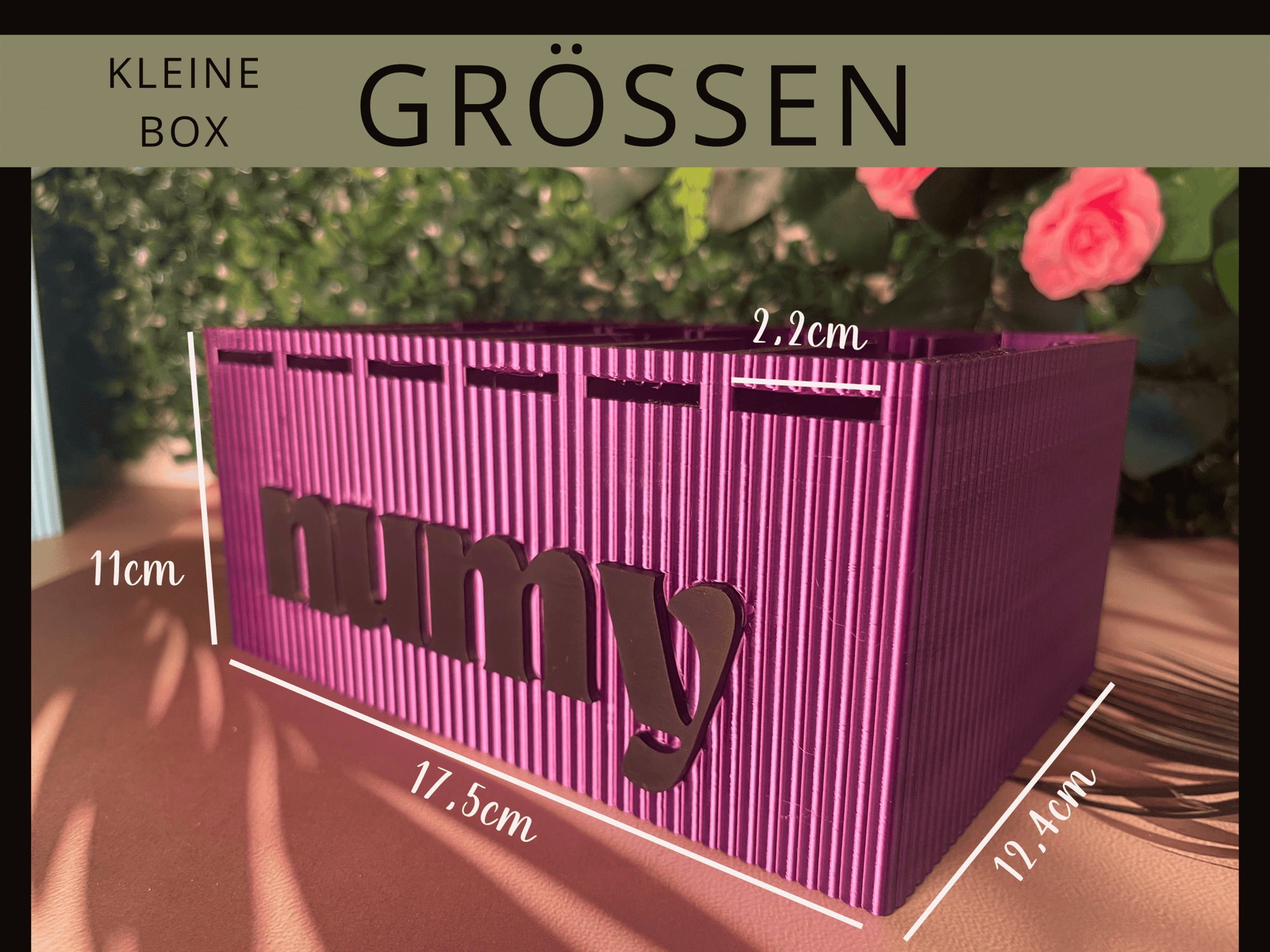 Abrollhilfe für Rubbelsticker 12mm - 16mm - 3D Druck - Lillysreich