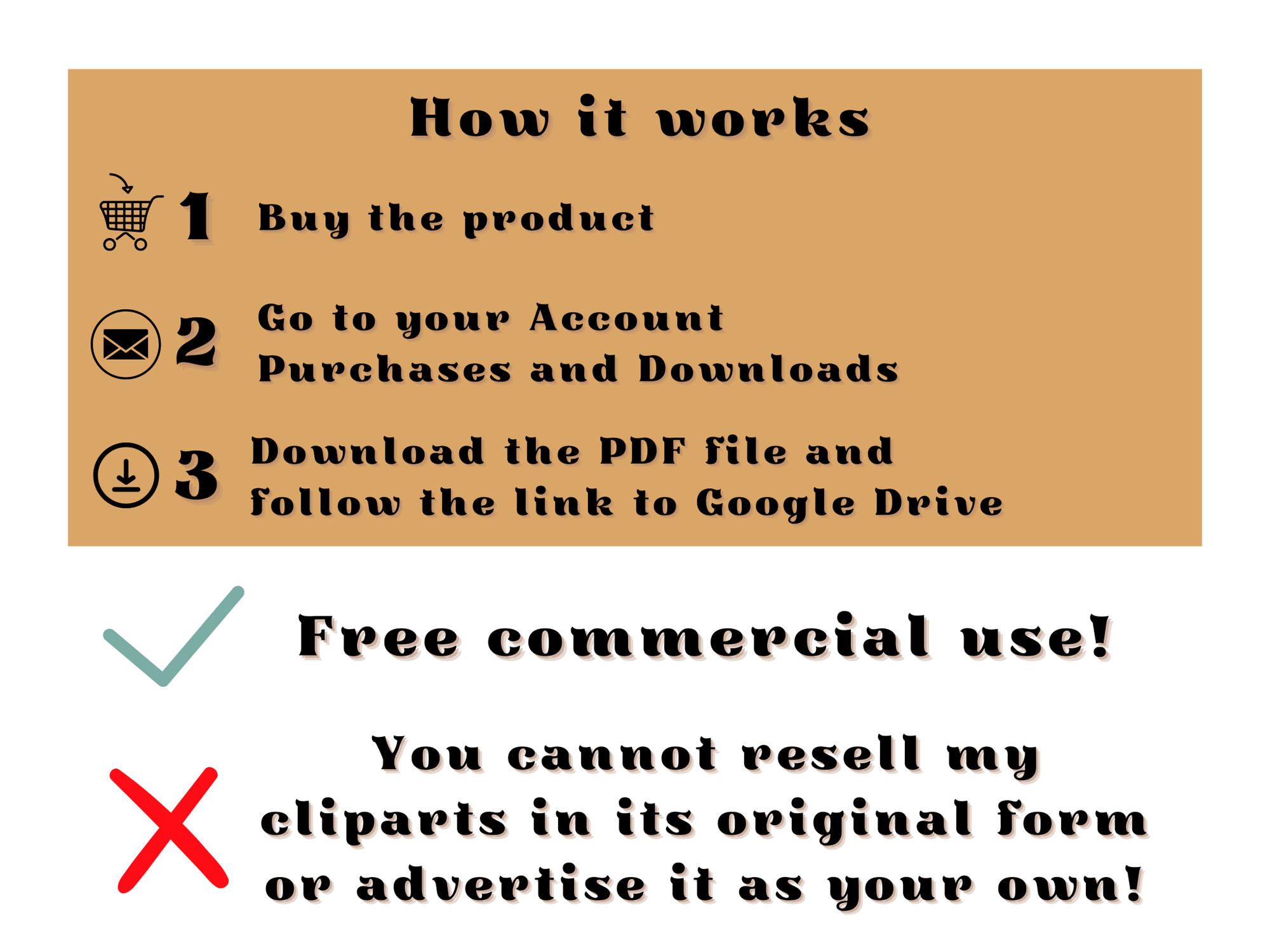 Black and Gold Christmas - Clipart Bundle - Lillysreich