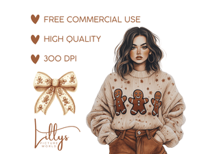 Gingerbread Love - Clipart Bundle - Lillysreich