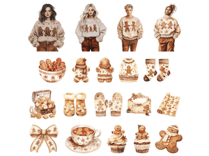 Gingerbread Love - Clipart Bundle - Lillysreich