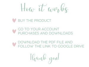 Merry Christmas Pastell - Clipart Bundle - Lillysreich