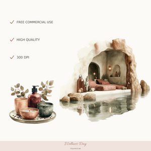 Wellness Day – kommerzielle Nutzung, hohe Qualität und 300 DPI