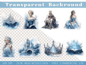 Winter Princess - Clipart Bundle - Lillysreich